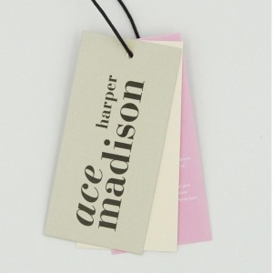 priontáil saincheaptha hangtag